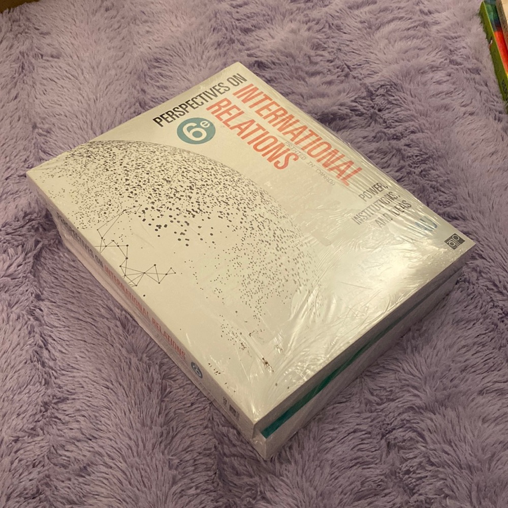 International Relations Textbook bundle UNOPENED